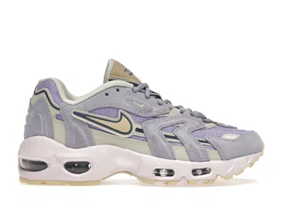 Pre-owned Nike Air Max 96 Ii (women's) Sneakers In Purple Dawn/lemon Drop/purple Pulse