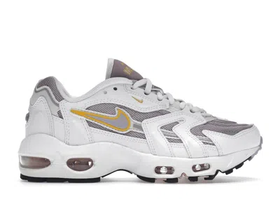 Pre-owned Nike Air Max 96 Ii (women's) Sneakers In White/plum Fog/pink Glaze