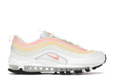 Pre-owned Nike Air Max 97 Atomic Pink (women's) Sneakers In White/melon Tint/barely Volt