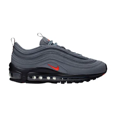 Pre-owned Nike Air Max 97 Bg 'cool Grey Crimson' | Kid's Size 6.5