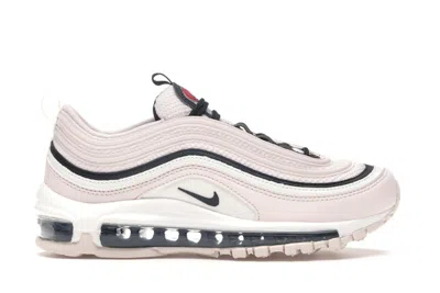Pre-owned Nike Air Max 97 Black (women's) Sneakers In Light Soft Pink/summit White/gym Red