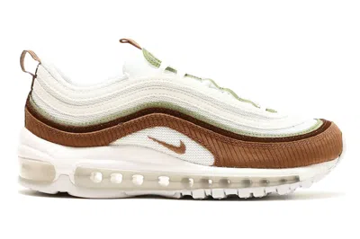 Pre-owned Nike Air Max 97 Brown Courduroy (women's) In Summit White/white/alligator
