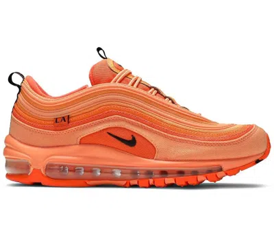 Pre-owned Nike Air Max 97 City Special La Sneakers In Orange/black