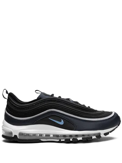 Nike Air Max 97 Low-top Sneakers In Black/university Blue