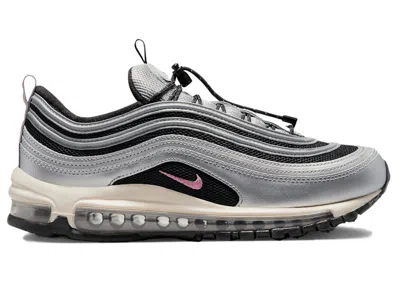 Pre-owned Nike Air Max 97 Desert Berry (women's) Sneakers In Black/metallic Silver/light Orewood Brown