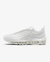 Nike Air Max 97 Sneakers In Triple White In White