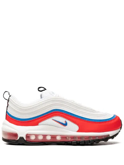 Nike Air Max 97 "double Swoosh" Sneakers In Weiss