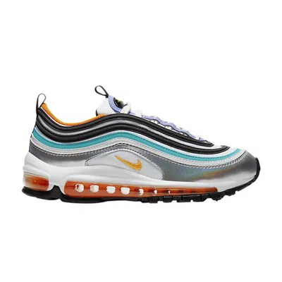 Pre-owned Nike Air Max 97 Dtn Bg 'metallic Silver Orange' | Kid's Size 6.5