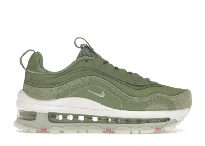 Pre-owned Nike Air Max 97 Futura (women's) Sneakers In Oil Green/summit White/light Silver