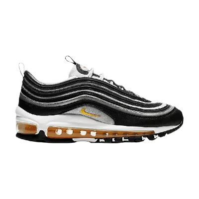 Pre-owned Nike Air Max 97 Gs 'black Amarillo Silver'