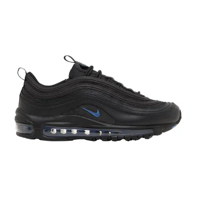Pre-owned Nike Air Max 97 Gs 'black Dark Marina Blue' | Kid's Size 7