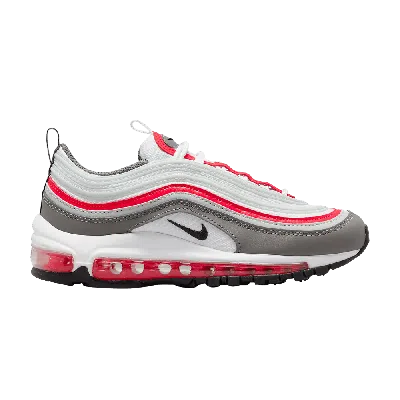 Pre-owned Nike Air Max 97 Gs 'white Flat Pewter'