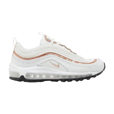 Pre-owned Nike Air Max 97 Gs 'white Metallic Red Bronze'