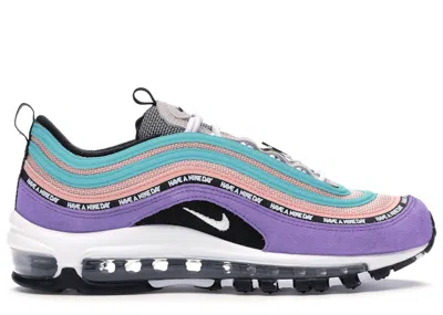 Pre-owned Nike Air Max 97 Have A  Day Sneakers In Space Purple/white/black