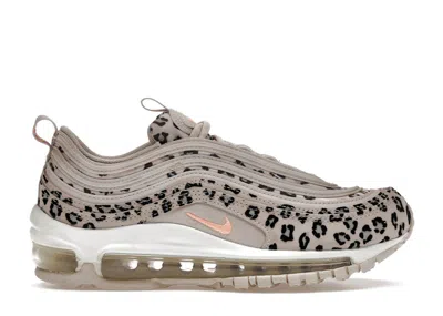 Pre-owned Nike Air Max 97 Leopard (women's) Sneakers In Desert Sand/white/peach Cream