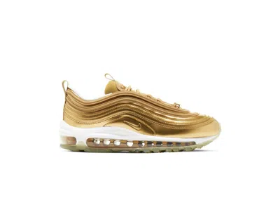 Pre-owned Nike Air Max 97 Lx (women's) Sneakers In Metallic Gold/white