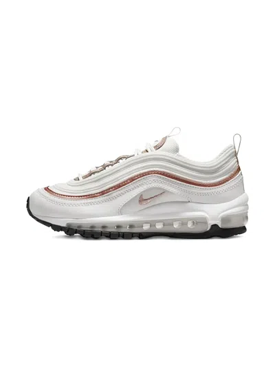 Nike Air Max 97 "metallic Bronze" Sneakers In White
