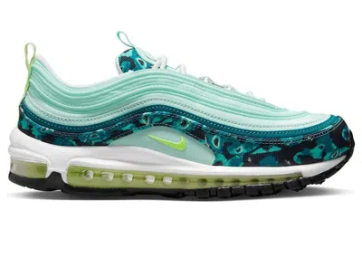 Pre-owned Nike Air Max 97 Moth Camo (women's) Sneakers In Mint Foam/barely Volt/white