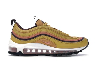 Pre-owned Nike Air Max 97 Mustard (women's) Sneakers In Wheat Gold/terra Blush/burgundy Crush In Multi