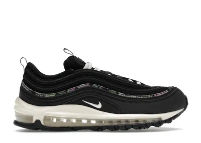 Pre-owned Nike Air Max 97 Next Nature Floral Tapestry (women's) Sneakers In Black/light Magenta/pink Foam
