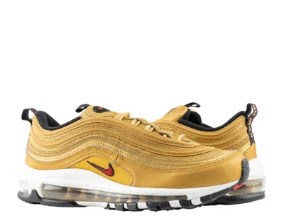 Nike Air Max 97 Og Golden Bullet/varsity Red Women's Running Shoes Dq9131-700