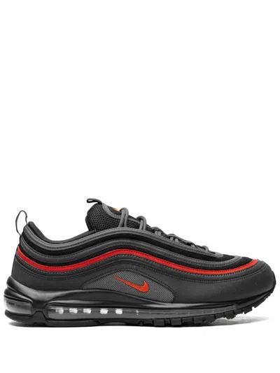 Nike Air Max 97 Panelled Sneakers In Black