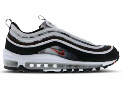 Pre-owned Nike Air Max 97 Remix Sneakers In White/black/baroque Brown
