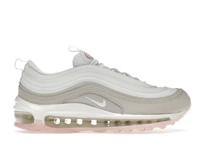 Pre-owned Nike Air Max 97 Rose (women's) Sneakers In Metallic In Summit White/metallic Summit White