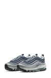 Nike Air Max 97 Sneaker In Metallic Silver/chlorine Blue