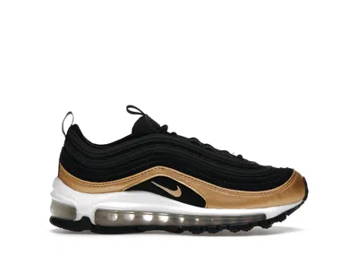 Pre-owned Nike Air Max 97 Sneakers In Black/metallic Gold