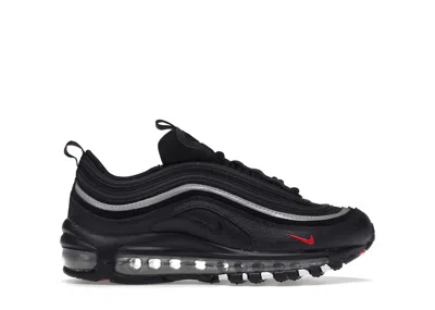 Pre-owned Nike Air Max 97 Sneakers In Black/silver/red