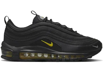 Pre-owned Nike Air Max 97 Sneakers In Black/university Gold/wolf Grey In Multi