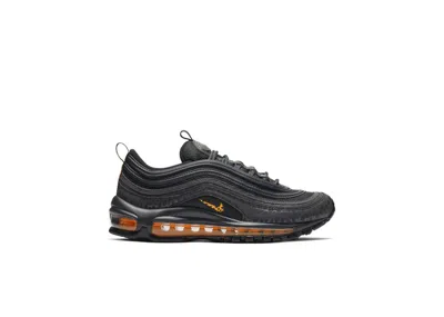 Pre-owned Nike Air Max 97 Sneakers In Off Noir/thunder Grey/orange Trance