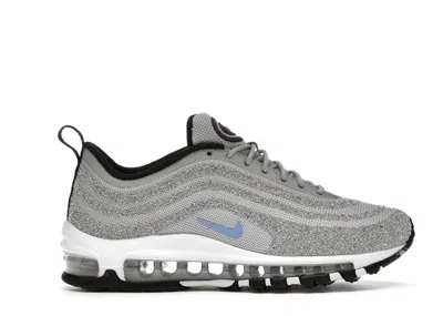 Pre-owned Nike Air Max 97 Swarovski (women's) Sneakers In Metallic Silver/polar Blue