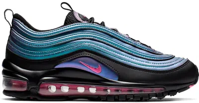 Pre-owned Nike Air Max 97 Throwback Future Sneakers In Black/laser Fuchsia