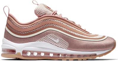 Pre-owned Nike Air Max 97 Ultra 17 (women's) Sneakers In Metallic Rose Gold/gum Light Brown In Multi