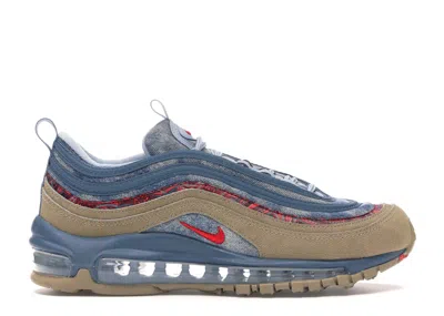 Pre-owned Nike Air Max 97 Wild West Sneakers In Parachute Beige/university Red/thunderstorm In Multi