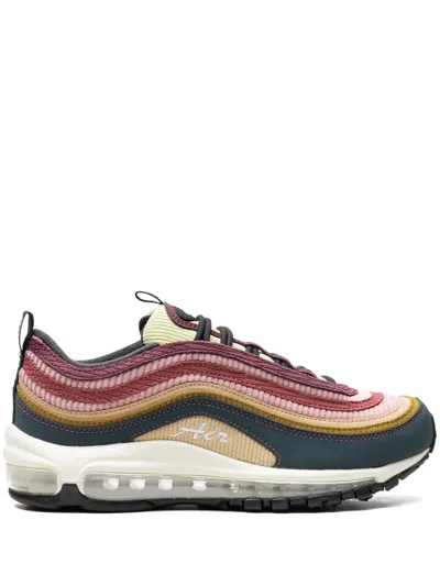 Nike Air Max 97 Wmns "multi-color Corduroy" Sneakers In Pink