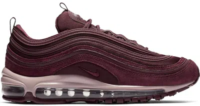 Pre-owned Nike Air Max 97 (women's) Sneakers In Burgundy Crush/diffused Taupe/metallic Mahogany