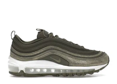 Pre-owned Nike Air Max 97 (women's) Sneakers In Medium Olive/white In Multi