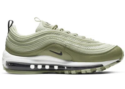 Pre-owned Nike Air Max 97 (women's) Sneakers In Olive Aura/black/dusty Olive