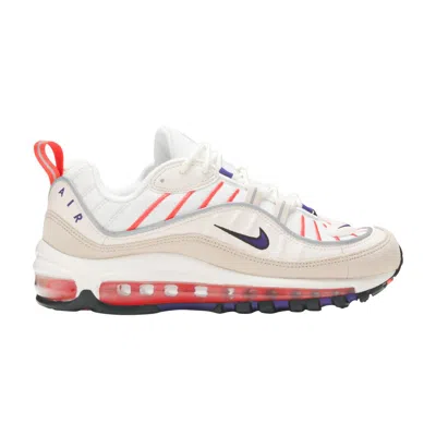 Pre-owned Nike Air Max 98 Gs 'sail Purple' | Cream | Kid's Size 4 In White