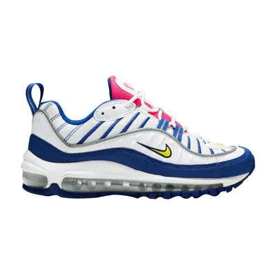 Pre-owned Nike Air Max 98 Gs 'white Indigo' | Blue | Kid's Size 7