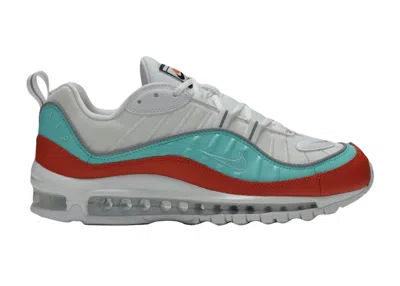 Pre-owned Nike Air Max 98 (women's) Sneakers In Cosmic Clay/white/light Aqua