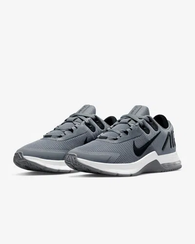 Nike Air Max Alpha Trainer 4 Cw3396-001 Men's Gray & Black Training Shoes Xxx212 In Grey