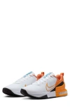 Nike Air Max Alpha Trainer 6 Training Shoe In White/light Curry/hot Curry