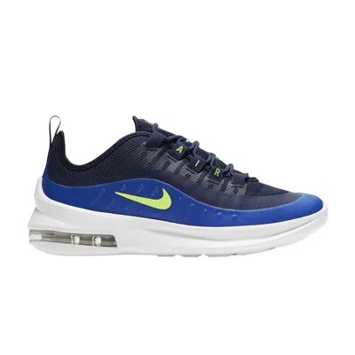 Pre-owned Nike Air Max Axis Gs 'midnight Navy Volt' | Blue | Kid's Size 4