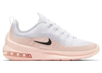 Pre-owned Nike Air Max Axis (women's) Sneakers In White/washed Coral/aura In Multi