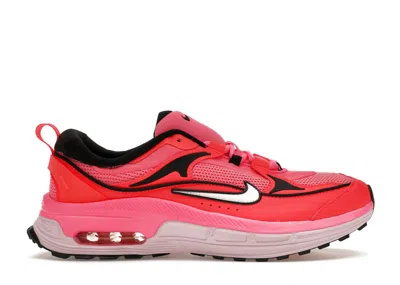 Pre-owned Nike Air Max Bliss (women's) Sneakers In Laser Pink/white/solar Red In Multi
