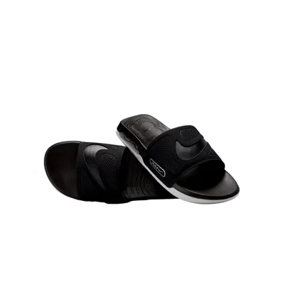 Nike Air Max Cirro Slide Black / Black - Metallic Silver Dc1460-004 Men's